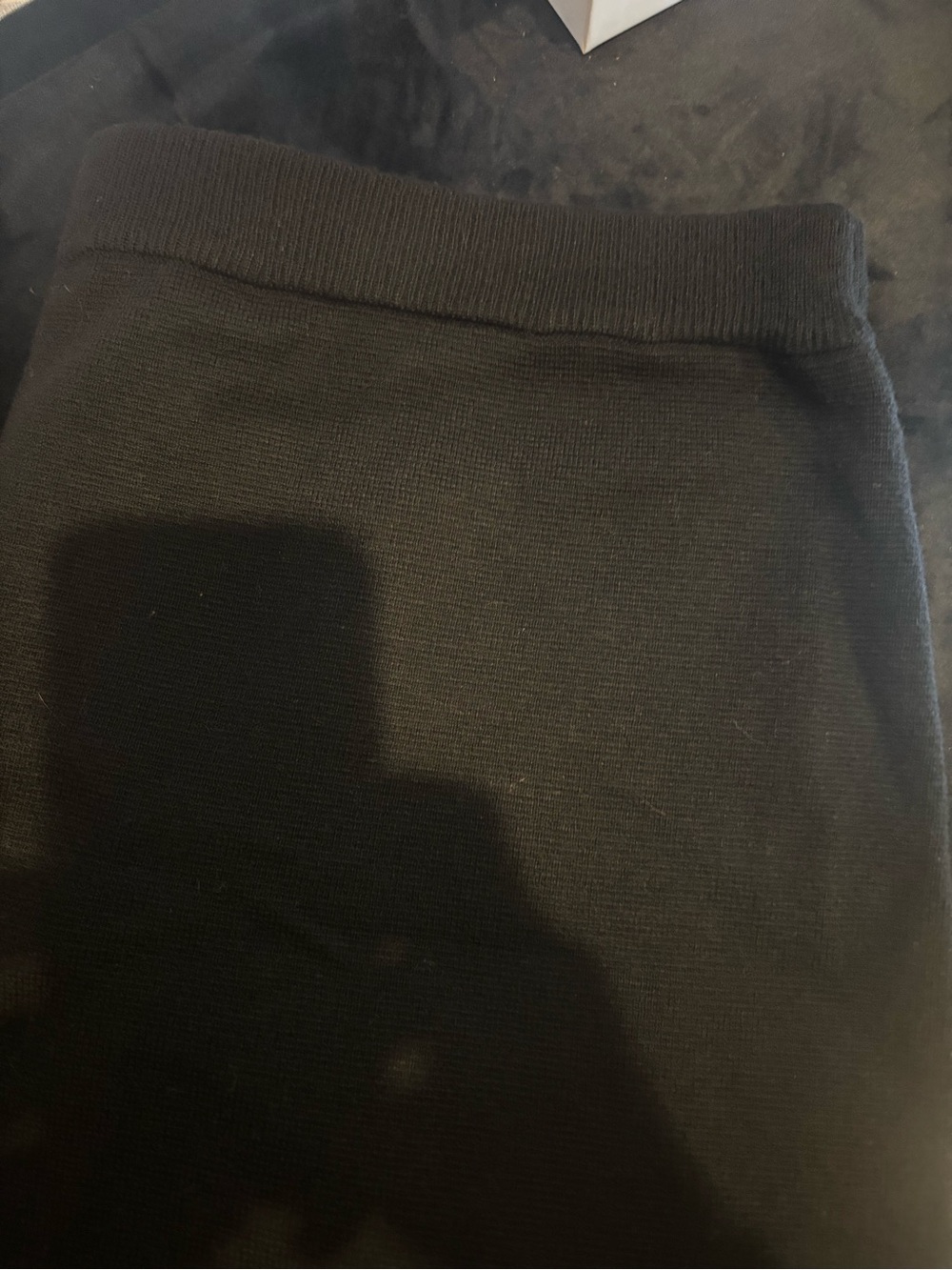 J. Crew Black Cropped Knit Pants